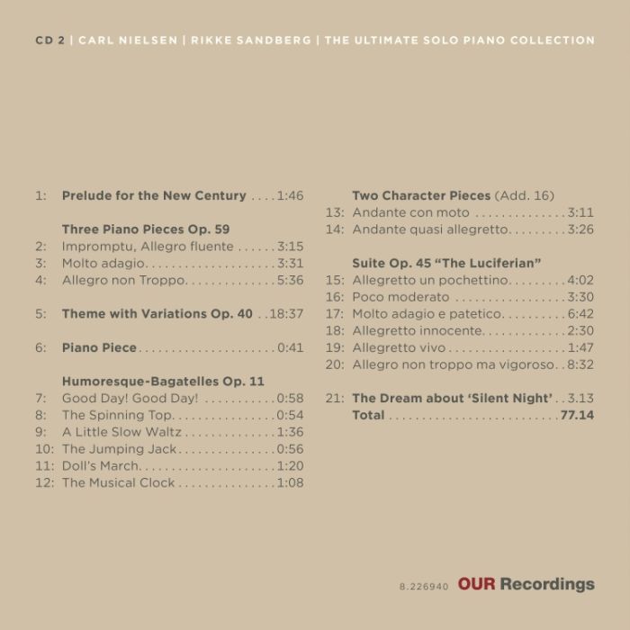 Nielsen: The Ultimate Solo Piano Collection - slide-2