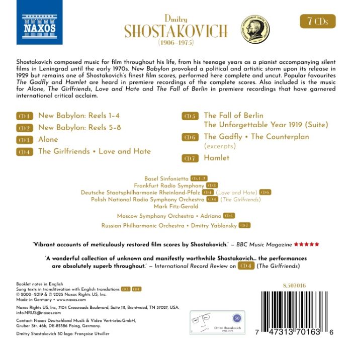 Shostakovich: Music for Film - slide-1