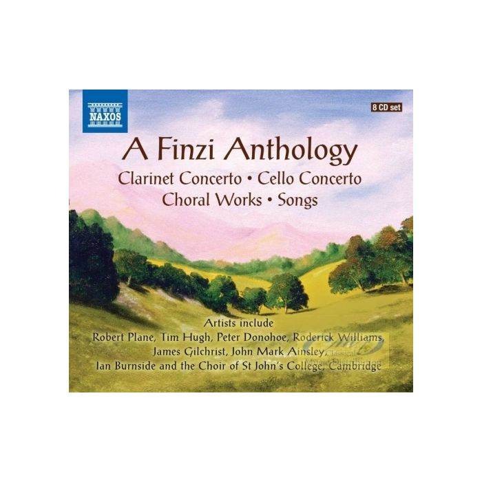 Finzi: Anthology - Clarinet Concerto; Cello Concerto; Choral Works; Songs