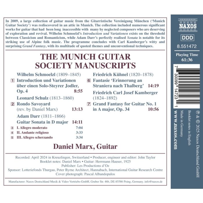 The Munich Guitar Society Manuscripts - slide-1