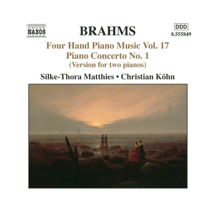 BRAHMS: Four-Hand Piano Music Vol. 17