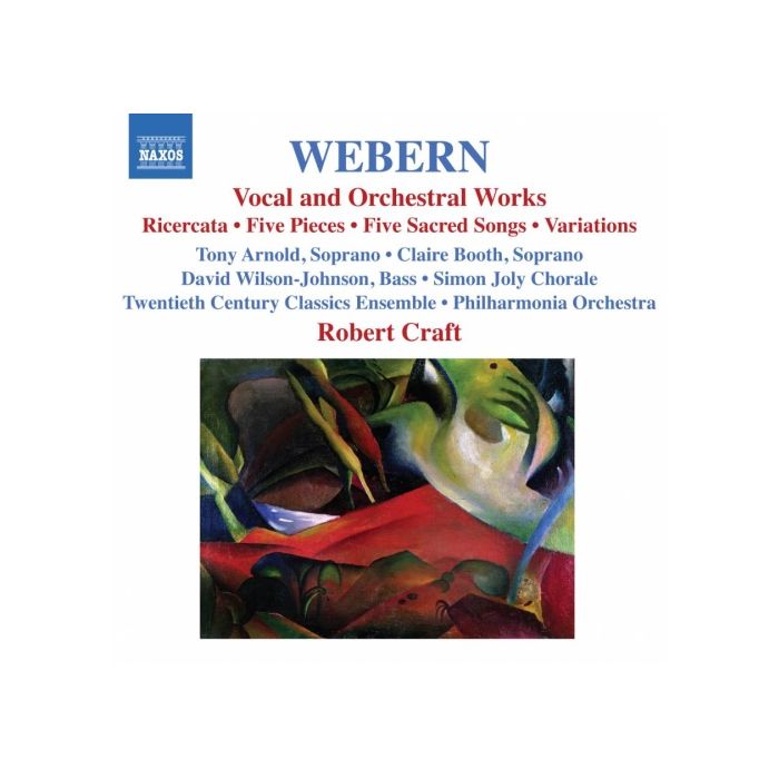 Webern: Vocal & Orch. Works - Ricercata, 5 Pieces, 5 Sacred Songs, Variations