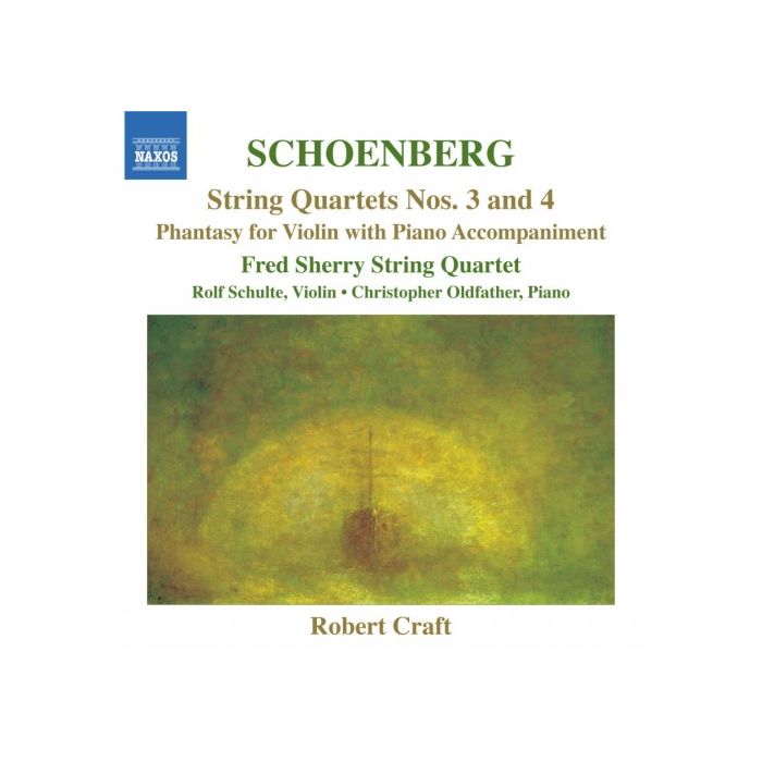 Schoenberg: String Quartets Nos. 3 and 4, Phantasy