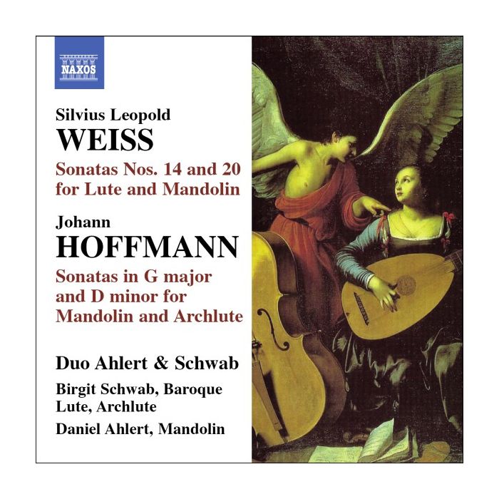 WEISS: Sonatas Nos. 14 & 20 for Lute & Mandolin, HOFFMAN: Mandolin Sonatas