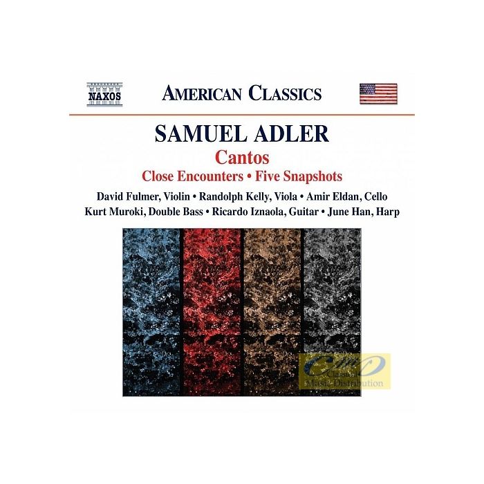 Adler: Cantos, Close Encounters, Five Snapshots