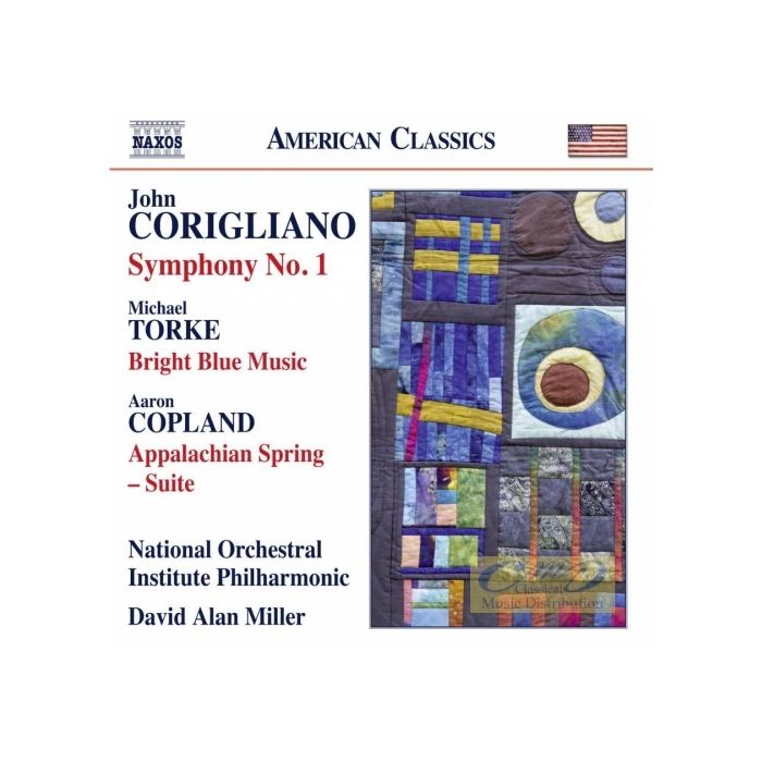 Corigliano: Symphony No. 1; Torke: Bright Blue Music; Copland: Appalachian Spring