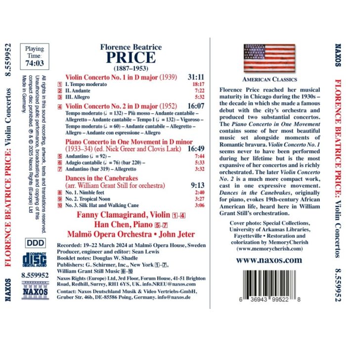 Price: Violin Concertos Nos. 1 & 2; Piano Concerto - slide-1