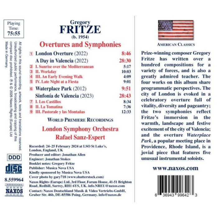 Fritze: Overtures and Symphonies - slide-1