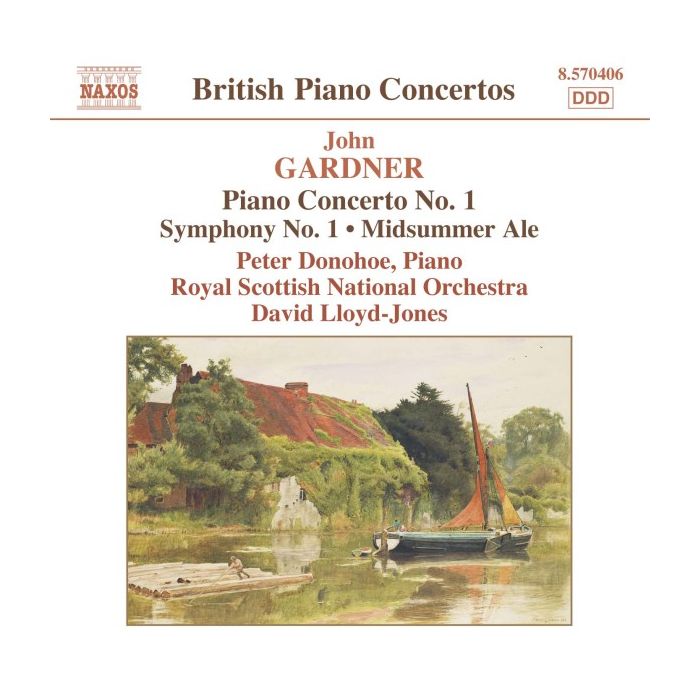 GARDINER : Piano Concesrto No. 1, Symphony No. 1