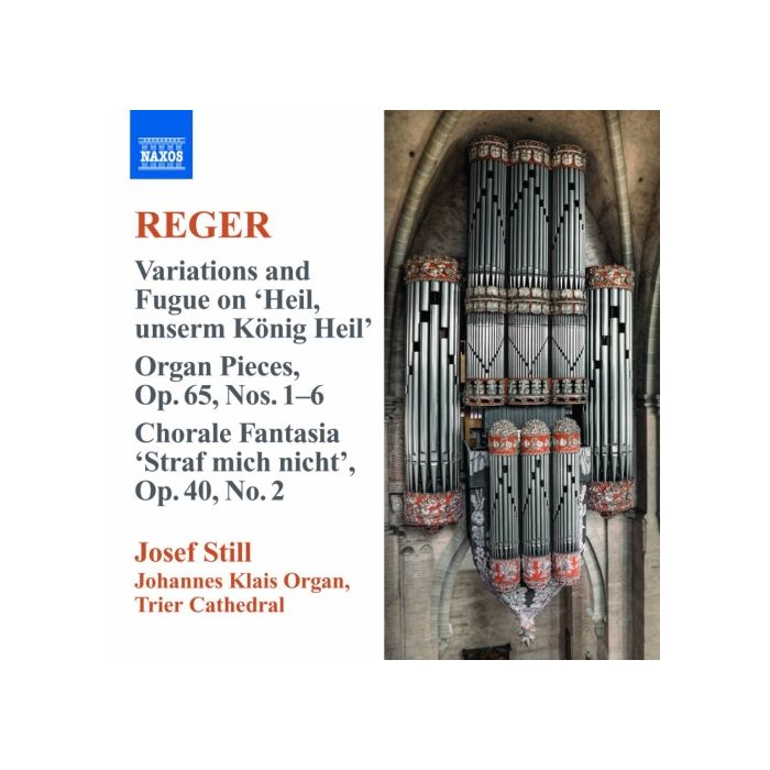 REGER: Organ Works Vol. 9 - Variations and Fugue, 12 Pieces Op. 65 Nos. 1 - 6, Chorale Preludes, Chorale Fantasia