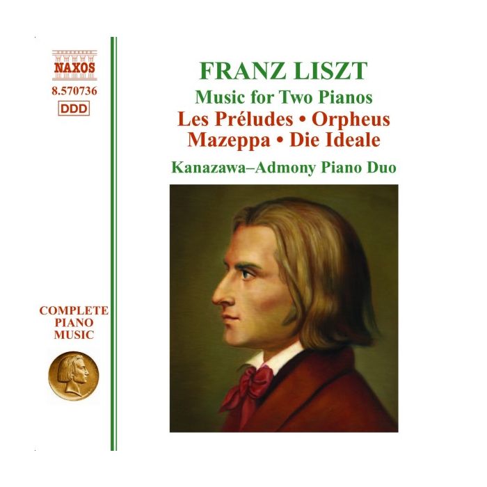 Liszt: Music for 2 Pianos - Les Preludes, Orpheus, Mazeppa, Die Ideale (Piano Music Vol. 29)