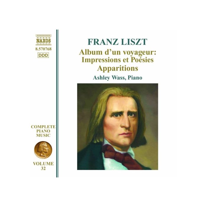 Liszt: Album d'un voyageur: Impressions et Poesies, Apparitions - Piano Music Vol. 32