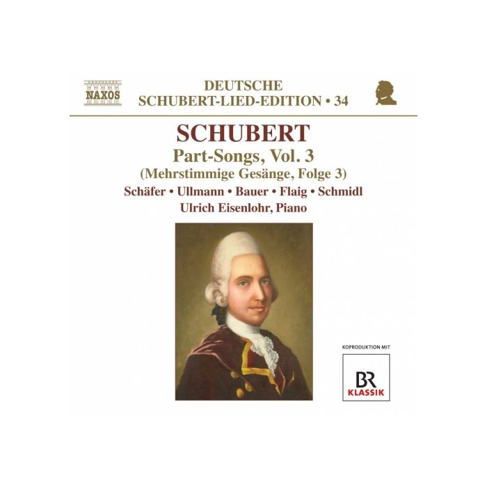 Deutsche Schubert-Lied-Edition 34 – Part-Songs (pieśni wielogłosowe) Vol. 3