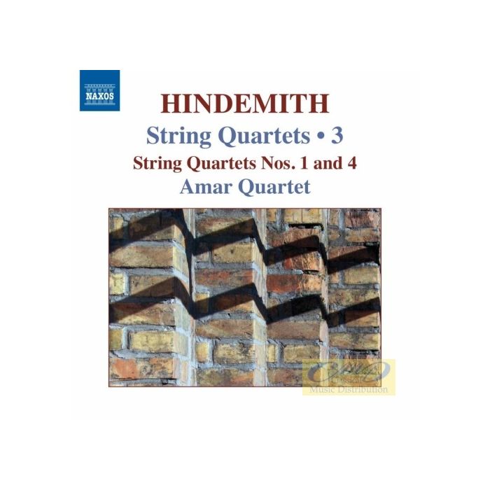 Hindemith: String Quartets Vol. 3 - Nos. 1 & 4