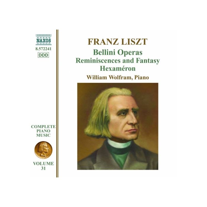 Liszt: Complete Piano Music Vol. 31 - Bellini Operas