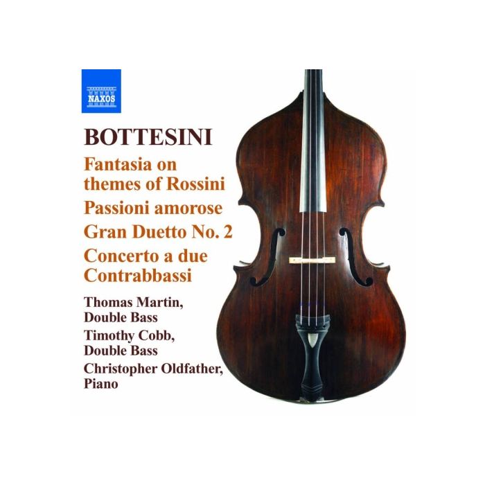 Bottesini: Fantasia on themes of Rossini, Passioni amorose, Gran duetto No. 2, Concerto a Due Contrabbassi