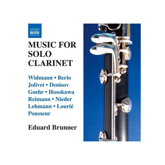 Music for Solo Clarinet - Widmann, Berio, Jolivet, Denisov, ...
