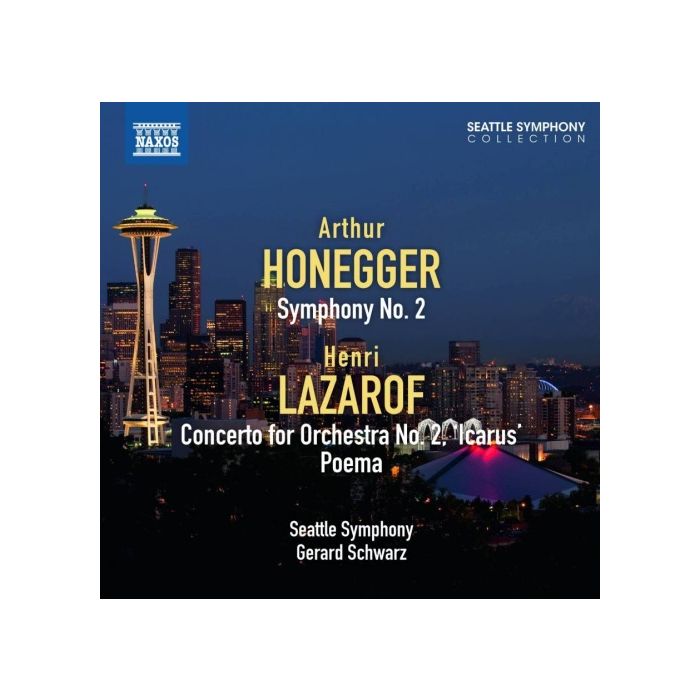 Honegger: Symphony No. 2, Henri Lazarof: Concerto for Orchestra No. 2