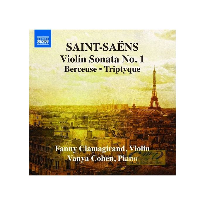 Saint-Saëns: Works for Violin and Piano Vol. 1