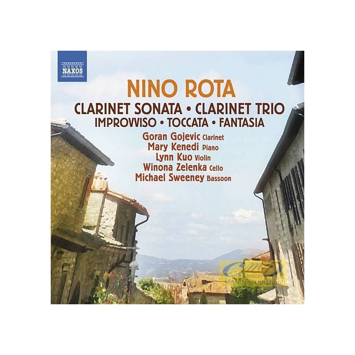 Rota: Clarinet Sonata, Clarinet Trio, Improvviso, Toccata, Fantasia
