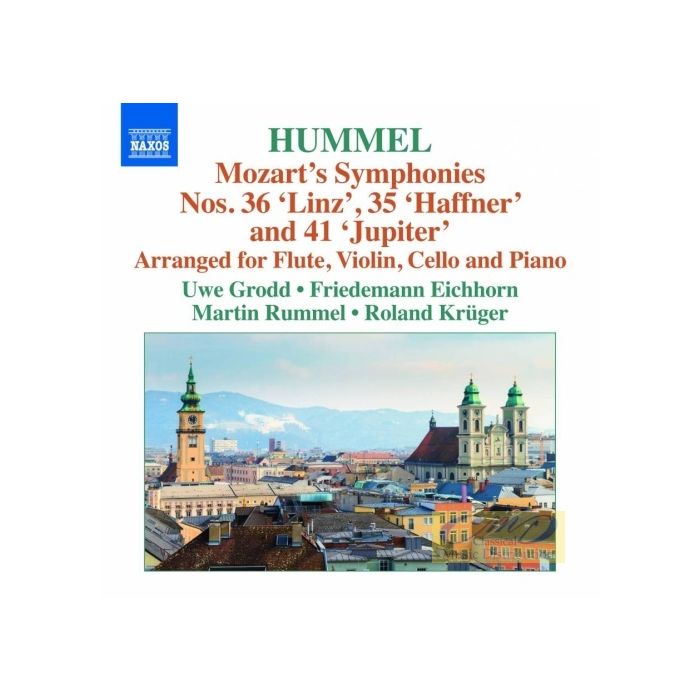 HUMMEL: Arrangements of Mozart's Symphonies Nos. 35, 36 and 41