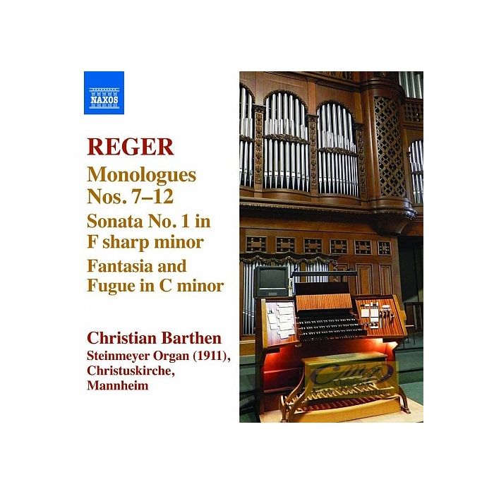 Reger: Organ Works Vol. 13 - Monologues Nos. 7–12, Sonata No. 1