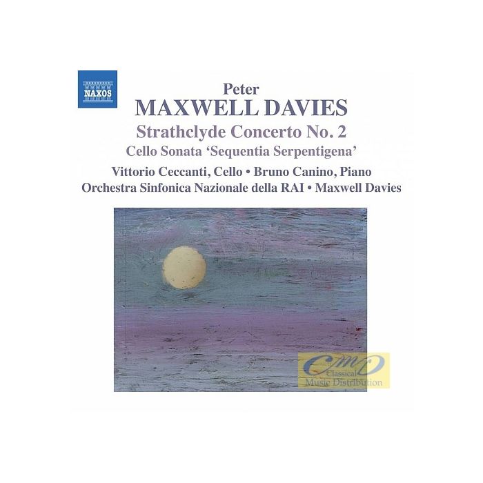 Maxwell Davies: Strathclyde Concerto No. 2 for Cello and Orchestra, Sonata for Cello and Piano