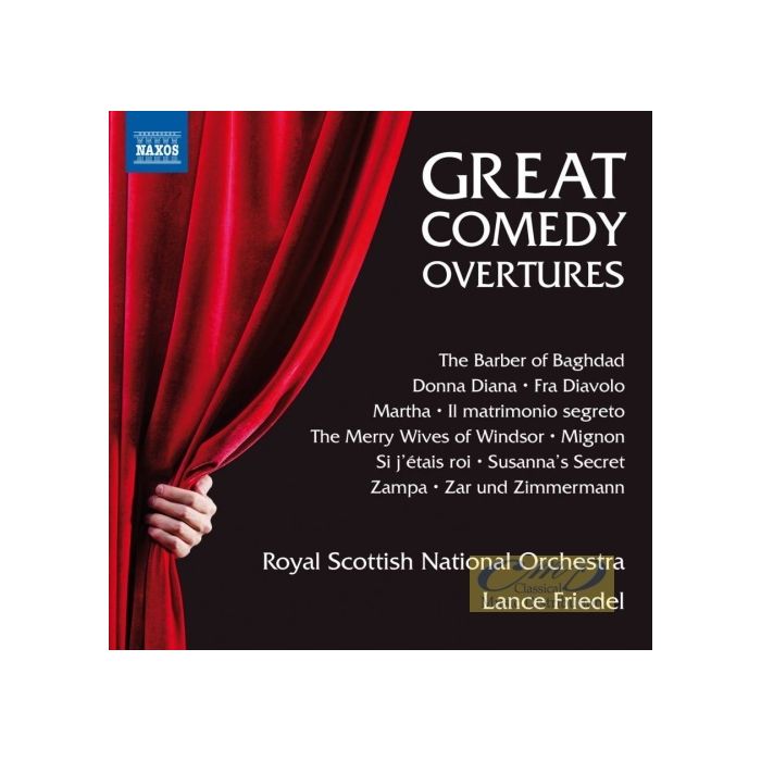 Great Comedy Overtures - The Barber of Baghdad,  Donna Diana, Fra Diavolo, Martha Mignon
