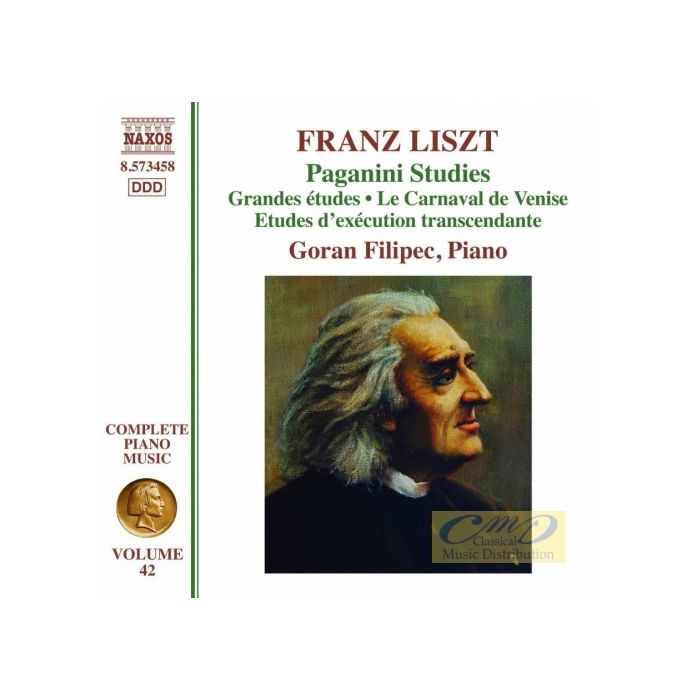 Liszt: Complete Piano Music Vol. 42 - Paganini Studies
