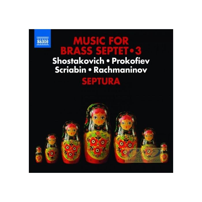 Music for Brass Septet Vol. 3 - Shostakovich, Prokofiev, Scriabin, Rachmaninov