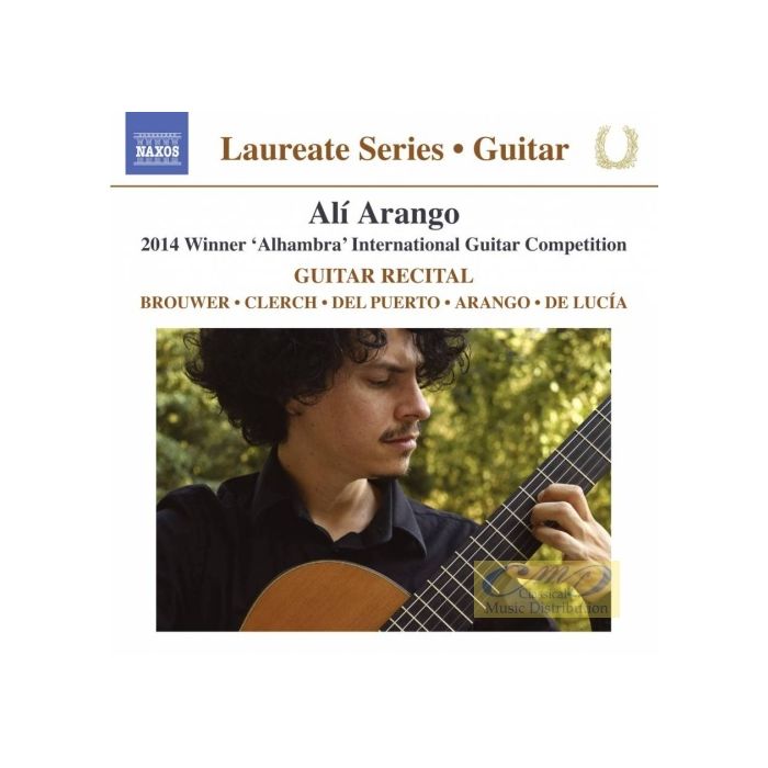 Alí Arango Guitar Laureate Recital, 2014 Winner ‘Alhambra’ International Guitar Competition