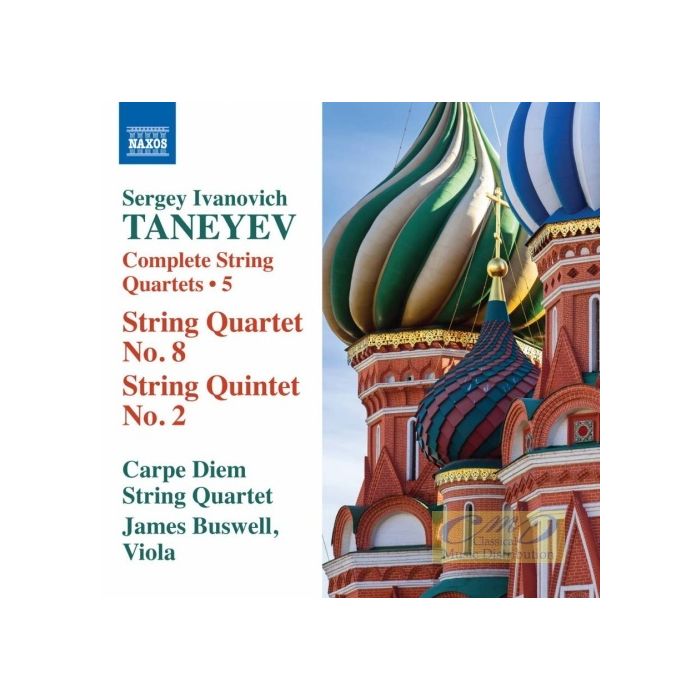 Taneyev: String Quartets Vol. 5