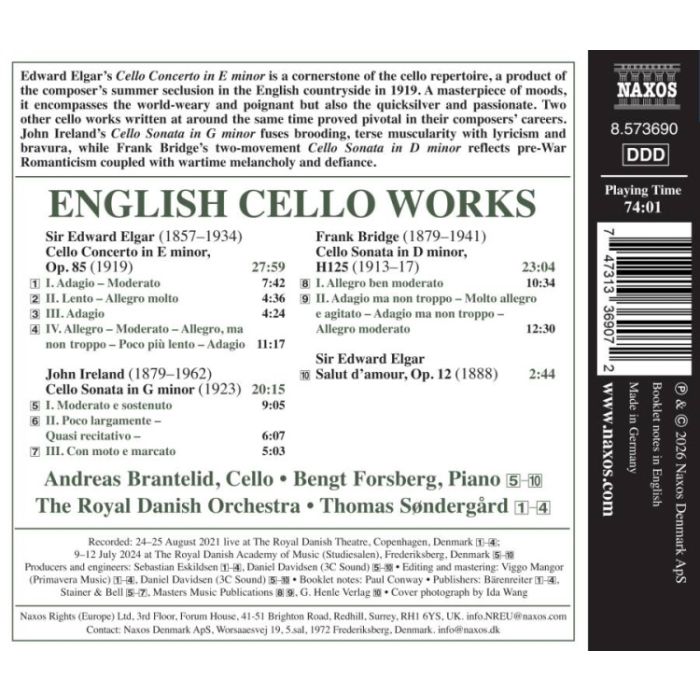 English Cello Works - slide-1