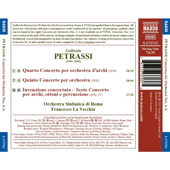 Petrassi: Concertos for Orchestra Nos. 4–6 - slide-1