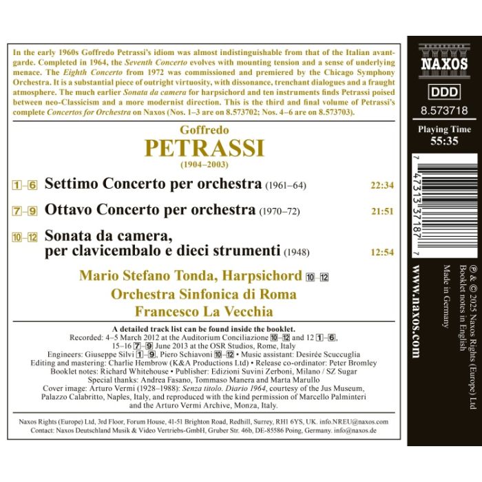 Petrassi: Concertos for Orchestra Nos. 7 & 8 - slide-1