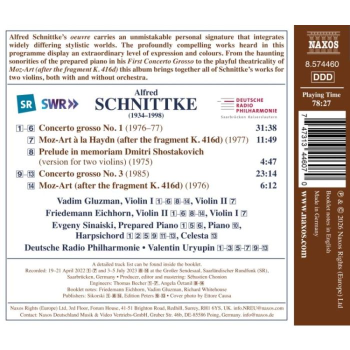 Schnittke: Complete Works for Two Violins - slide-1