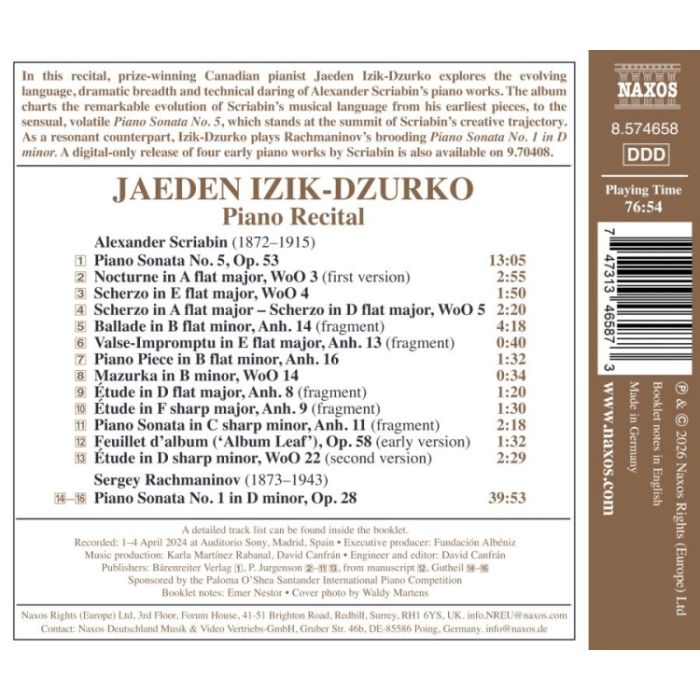Izik-Dzurko: Piano Recital - slide-1