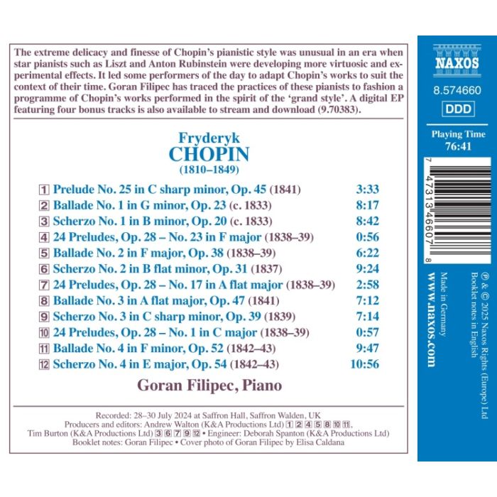 Chopin: Preludes, Ballades and Scherzos - slide-1