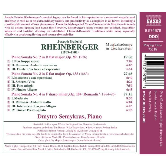 Rheinberger: Piano Works - slide-1