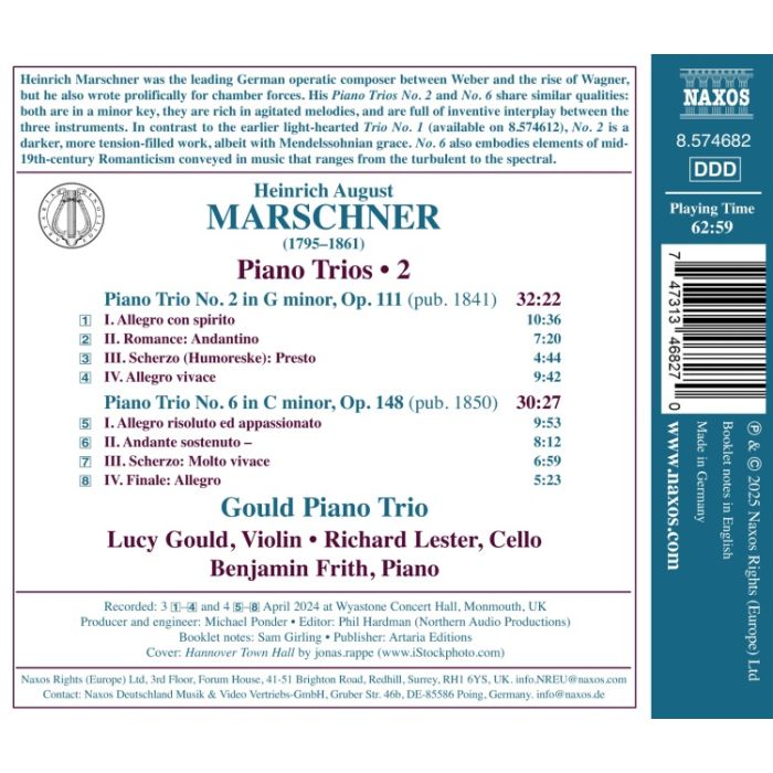 Marschner: Piano Trios Vol. 2 - slide-1