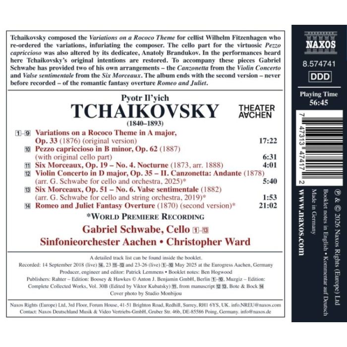 Tchaikovsky: Rococo Variations - slide-1