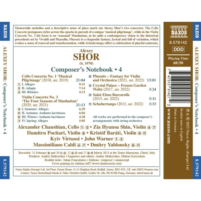 Shor: Composer’s Notebook Vol. 4 - slide-1