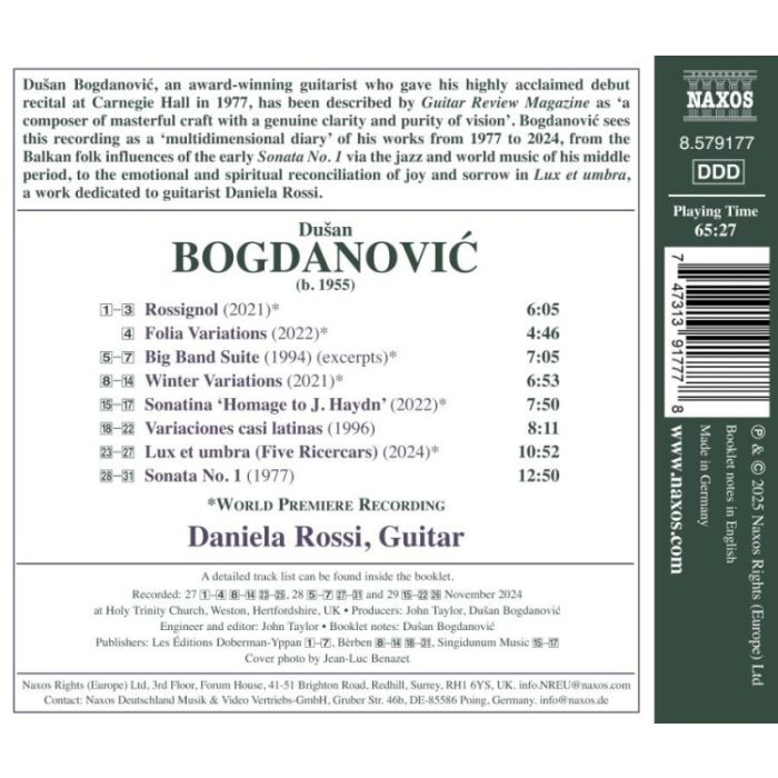 Bogdanović: Guitar Works - slide-1