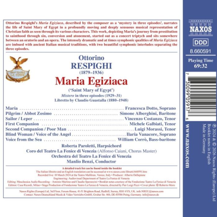 Respighi: Maria Egiziaca - slide-1