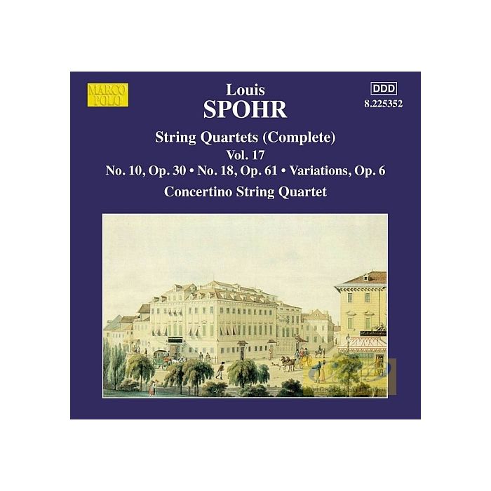 Spohr: String Quartets Vol. 17