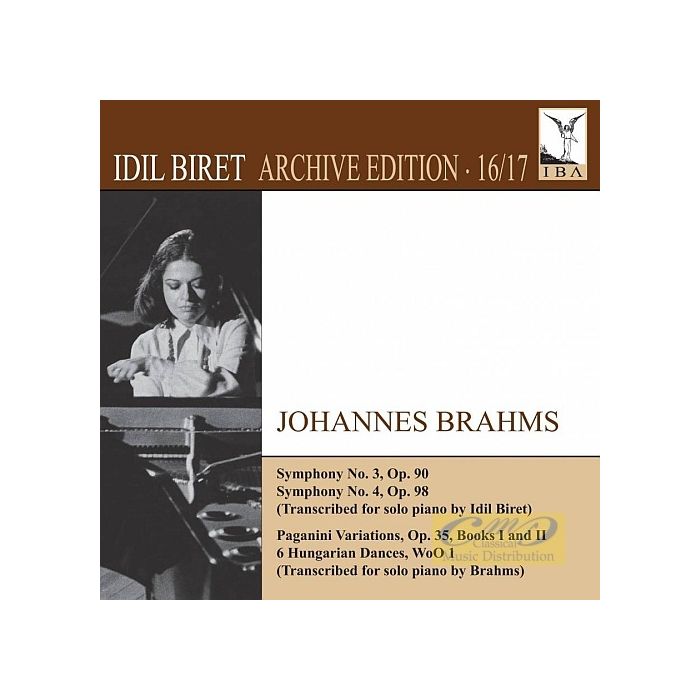 Brahms: Symphonies Nos. 3 & 4 (transcriptions); Hungarian Dances; Paganini Variations