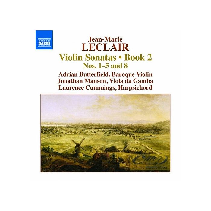 Leclair: Violin Sonatas Book 2 - Nos. 1 - 5 & 8