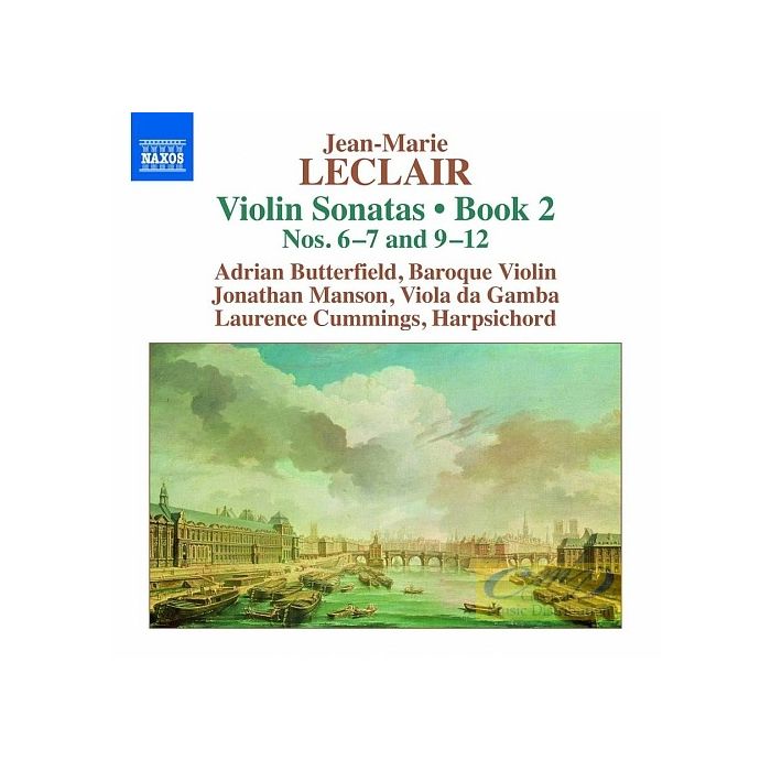Leclair: Violin Sonatas Book 2 - Nos. 6-7 and 9-12