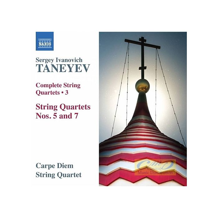Taneyev: String Quartets Vol. 3 - Nos. 5 & 7