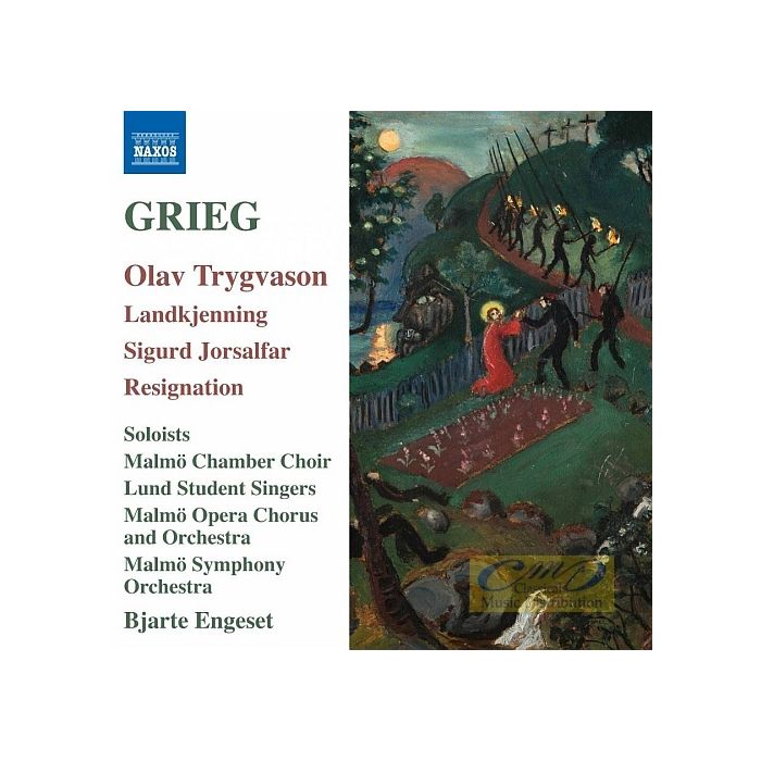 Grieg: Olav Trygvason, Sigurd Jorsalfor